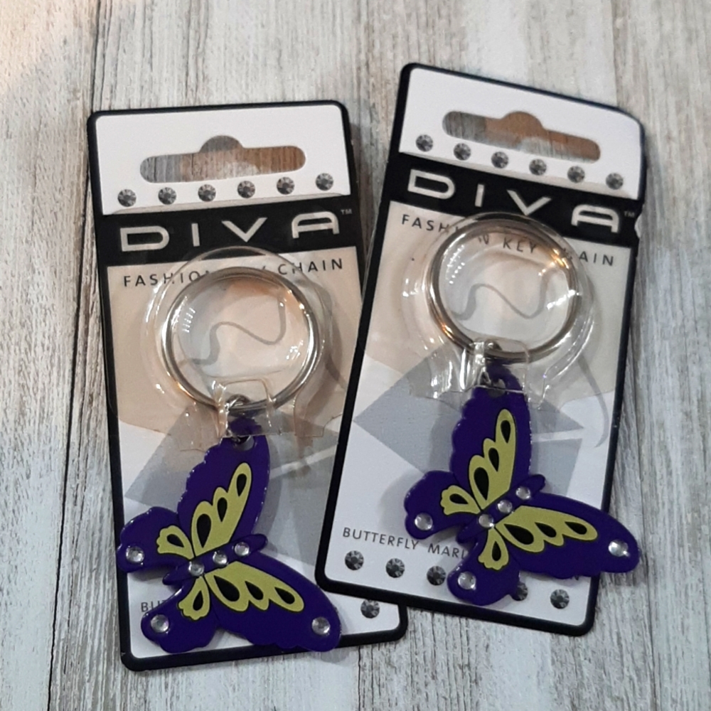 Diva Fashion Chain- Butterfly - Set of 2